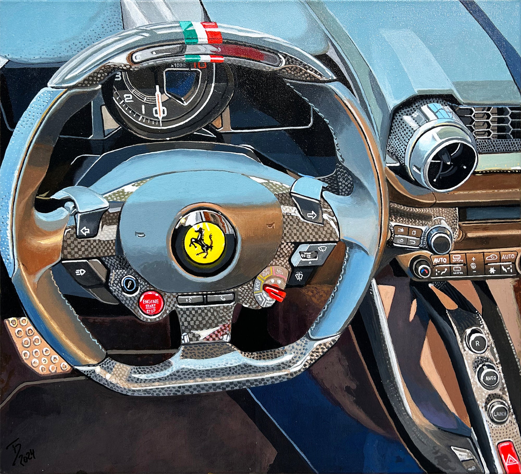 FERRARI COCKPIT