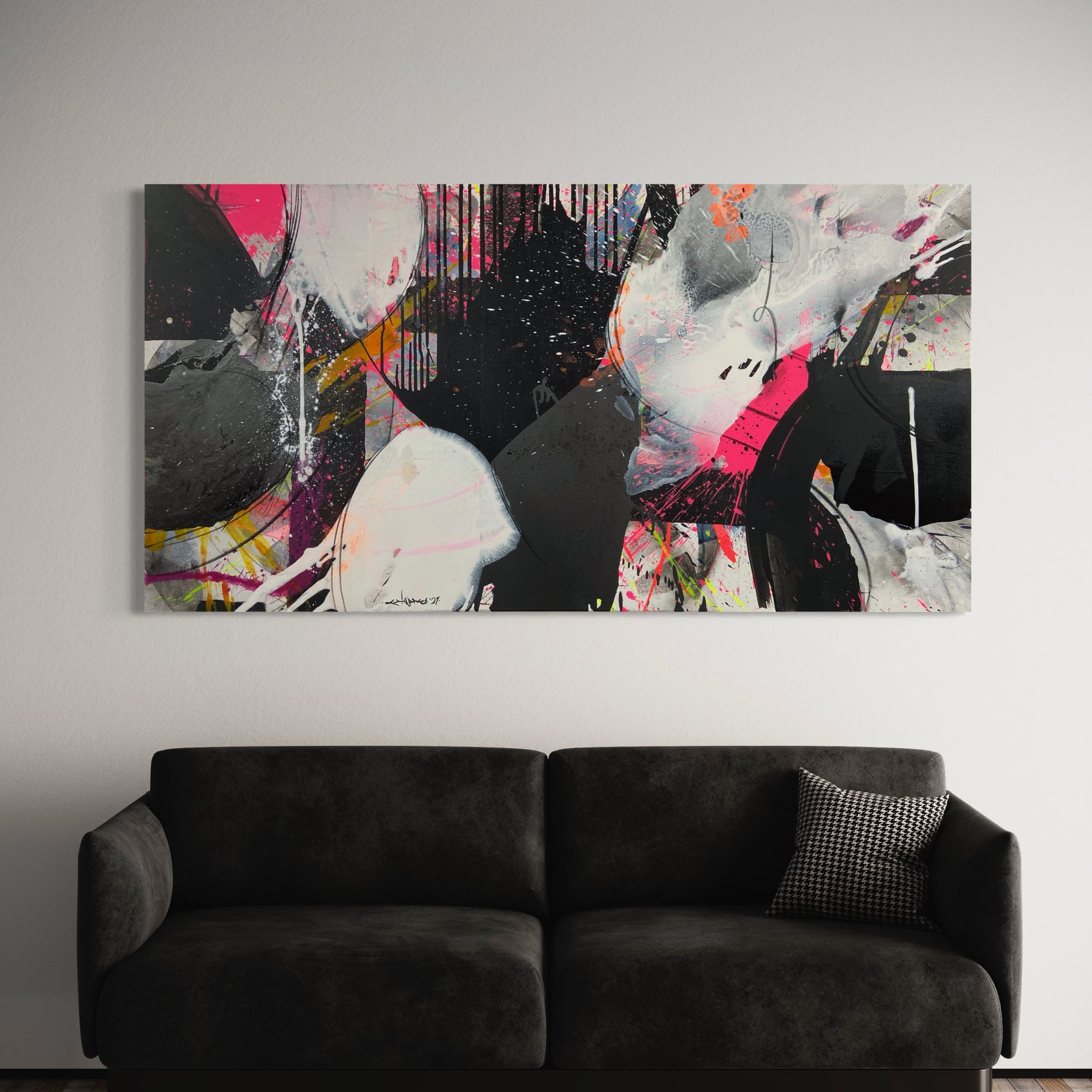 POSH-VISION Artist_CaludioDiMarco_Fenster ins All_80x150cm